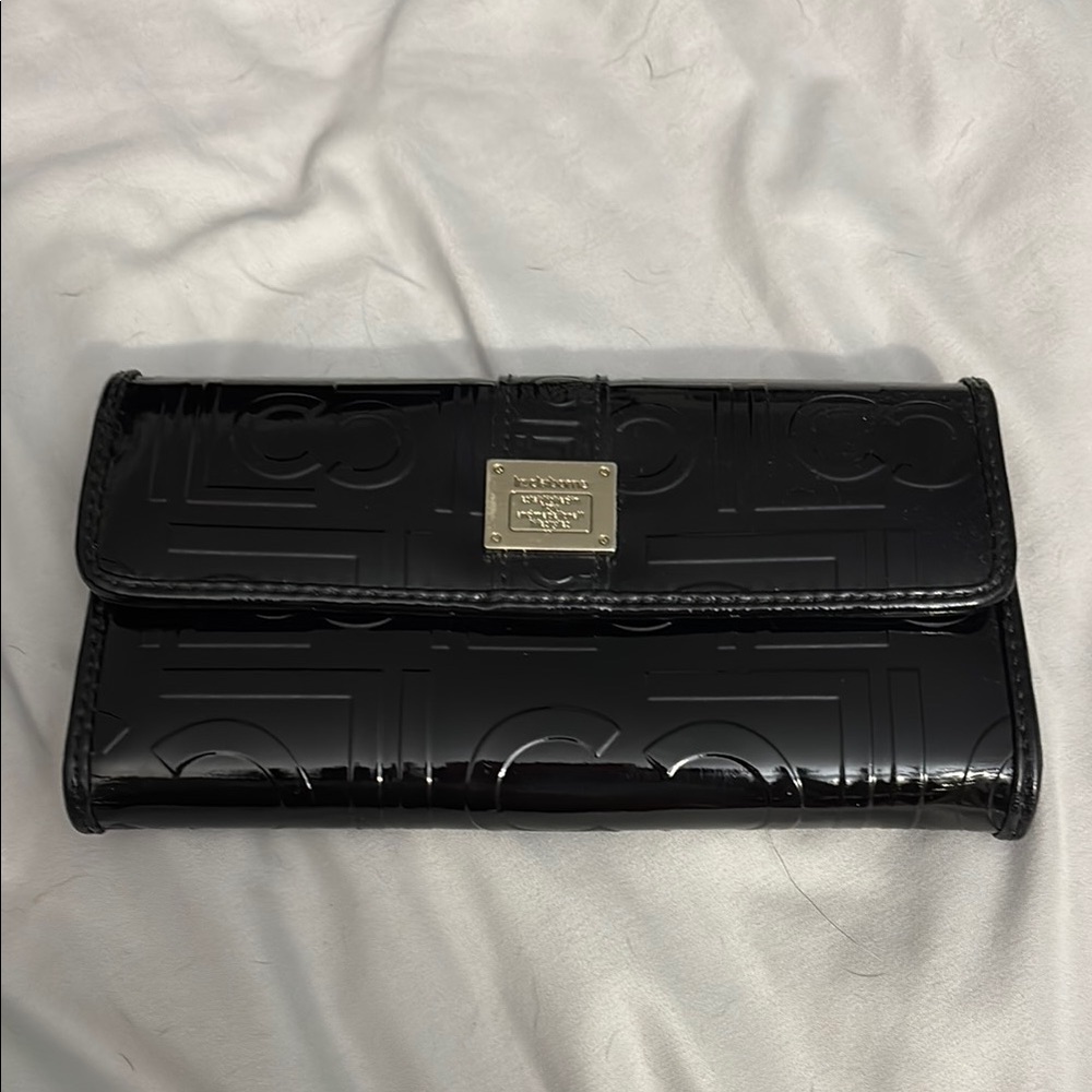 Black Patent Leather Wallet